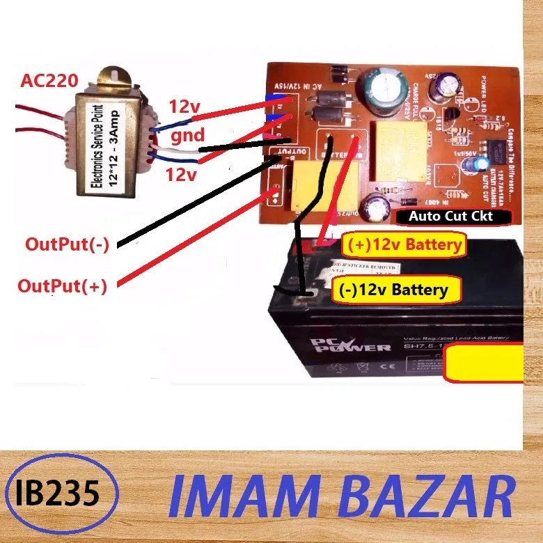 Auto Cut Battery Charging Circuit High Quality Auto Cut Circuit