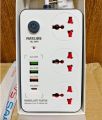 Maxline ML-804, 3 Socket & 4 USB With Lightning Port Fast Charging PD20W QC3.0 Multiplug Power Strip USB-C Output: 20W max (PD3.0). 
