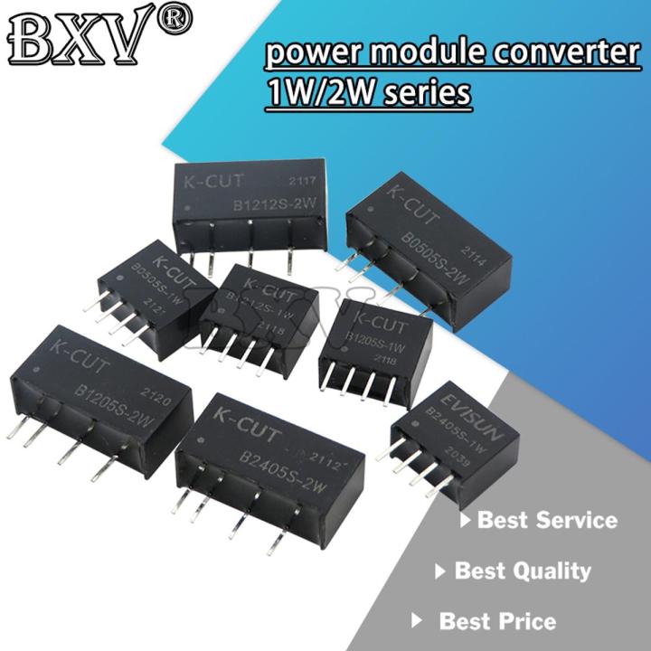 1W 2W Series Power Module Converter B0505S-1W B1205S-1W B1212S-1W B1212S-1WR2 B2405S-1W B0505S-2W B1212S-2W B1205S-2W B2405S-2W