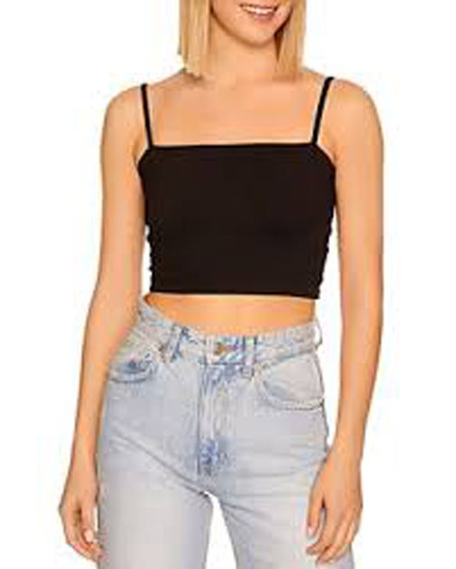 Rib Tank top for girls women's wear under t-shirts