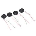 4 Pcs Internal Speakers Magnet 30mm 2800Hz 8Ohm 1W for PC Laptop. 