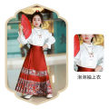 Ma Mian Skirt for Girls Spring and Autumn Children's Hanfu 2024 New Set Summer Little Girl Chinese Style Antique. 