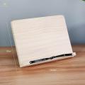 Portable Book Stand Organizer, Durable Bookstand ,Adjustable Wood, Book Holder for Recipes Office Textbooks Kitchen Cookbooks , 28cmx20cm. 