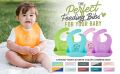 Baby Dining Bib Full Silicone-1pcs Baby Dining Bib Full Silicone.