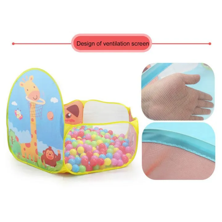 1.2M%20Baby%20Playpen%20Playground%20Bebe%20Ball%20Pit%20Balls%20Dry%20Pool%20with%20Basketball%20Hoop%20Children%E2%80%99s%20Tent%20Park%20Portable%20Kids%20Balloons%20Toys%20-%20Image%203