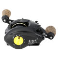 18+1 Ball Bearings Baitcasting Fishing Reel with Deep Shallow Spools 6.3:1 Gear Ratio Poweful Fishing Bait Casting Reel. 