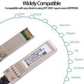 10G SFP+ Twinax Cable, Direct Attach Copper(DAC) 10GBASE SFP Passive Cable for SFP-H10GB-CU1M,Ubiquiti,D-Link(1M). 