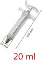 Nylon Syringe for Veterinary Use with 12 pis Niddle. 