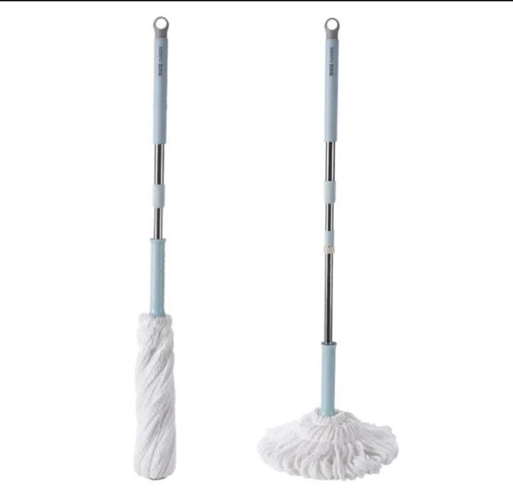 China%20Cleaning%20Brooms%20Mops%20%7C%20Magic%20Mop%20Self-twisted%20Squeeze%20Water%20Floor%20Cleaner%20%7C%20Cotton%20Twister%20Mop%20-%201%20pcs%20-%20Image%202