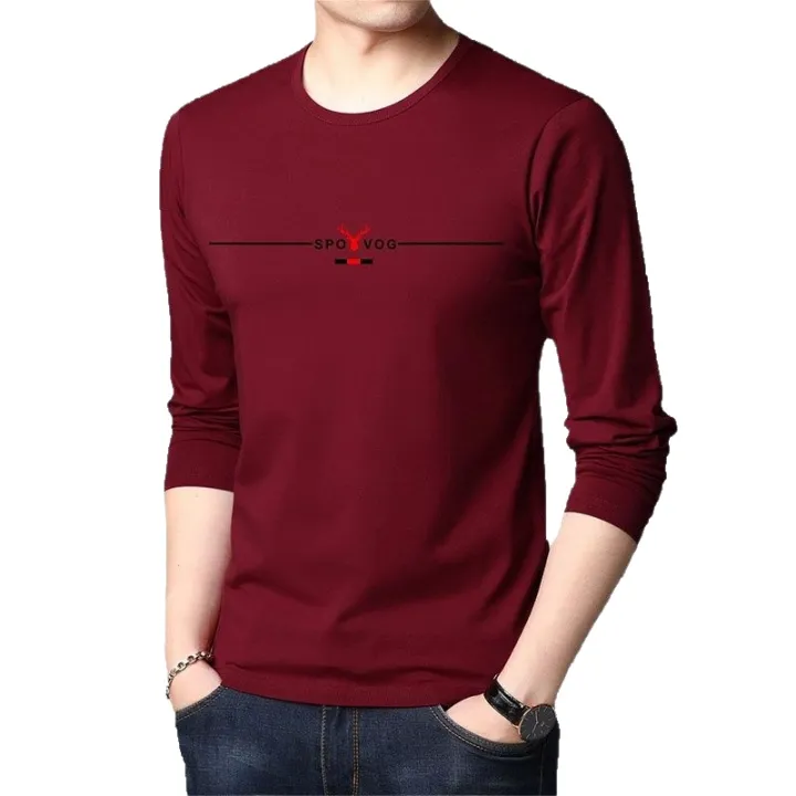 Long-Sleeve%20Cotton%20T-Shirts%20for%20Men%20-%20Round%20Neck%20&%20Perfect%20for%20All%20Seasons%20-%20Stylish%20and%20Comfortable%20Essential%20-%20Image%202