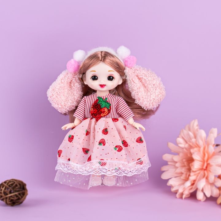 16cm%20Bjd%20Dolls%201/12%20Mini%20Bjd%20Toys%2013%20Joint%20Moveable%20Cute%20Pouting%20Doll%20Fashion%20Princess%20DIY%20Dress%20Up%20Toys%20for%20Girls%20Birthday%20Gift%20-%20Image%204