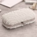 Pearl Clutch Bags Women Purse Ladies Hand Bags Evening Bags for Party Wedding Pearl Fashion Clutch Bags - White. 