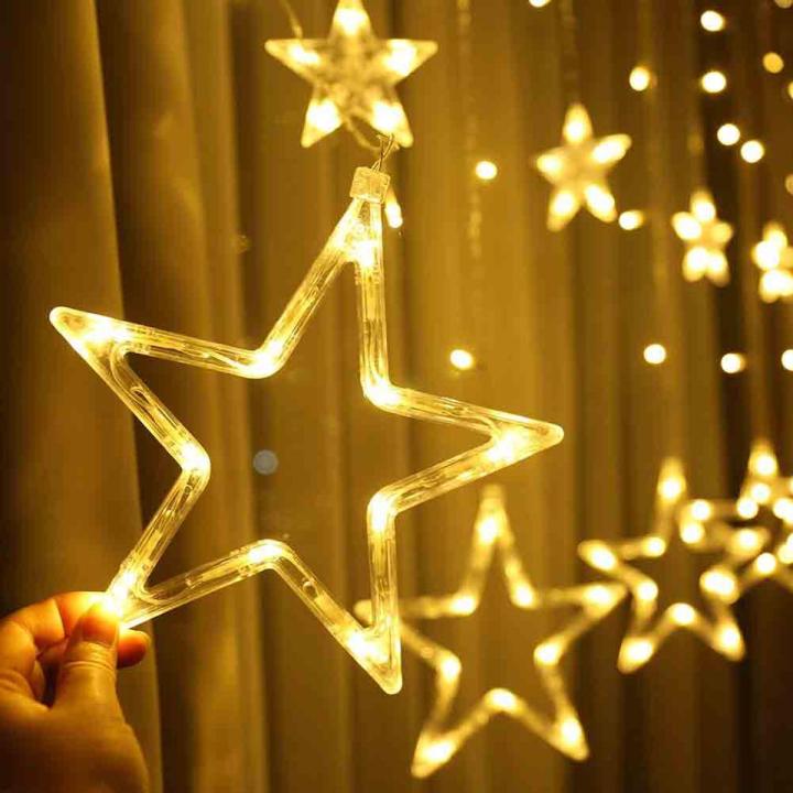 Big Shape Star Fairy Lights For Home Decoration - Room Decoration Light - room decoration light