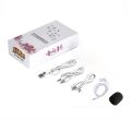 BGN-C7 Condenser Microphone Dual Phone Karaoke Live Singing Microphone Built-in Sound Card. 