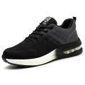 【selevn roind】 Safety Shoes Men Women Work Safety Boots Steel Toe Shoe Puncture Proof Air Cushion Work Sneakers Light Fashion Work Shoes Unisex.