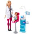 Barbie FXP16 Dentist Doll & Playset. 