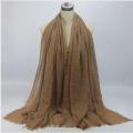 100% Soft Cotton Crinckal Hijab - Hijab Collection - Hijab. 