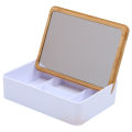 Daiso Japan Bamboo Box Mirror. 