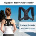 Adjustable Back Shoulder Posture Corrector Belt Clavicle Spine Support Home Office Sport Upper Back Neck Health Correction Belt. 