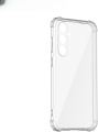 Samsung Galaxy S24 Premium Silicone Case Crystal Clear Soft TPU Ultra-Thin Transparent Flexible Protective Mobile Phone Back Cover.