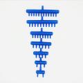 •	Air Flow Splitter Divider Pumps Plastics Fish Tank Pond Aquarium Accessories (Blue). 