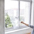 New self-adhesive fly mosquito screen window curtain mosquito net door anti-mosquito net kitchen invisible window screen.