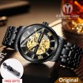 BINBOND 6020 Latest Model Automatic Mechanical self-wind Stainless Steel Watch For Men. 