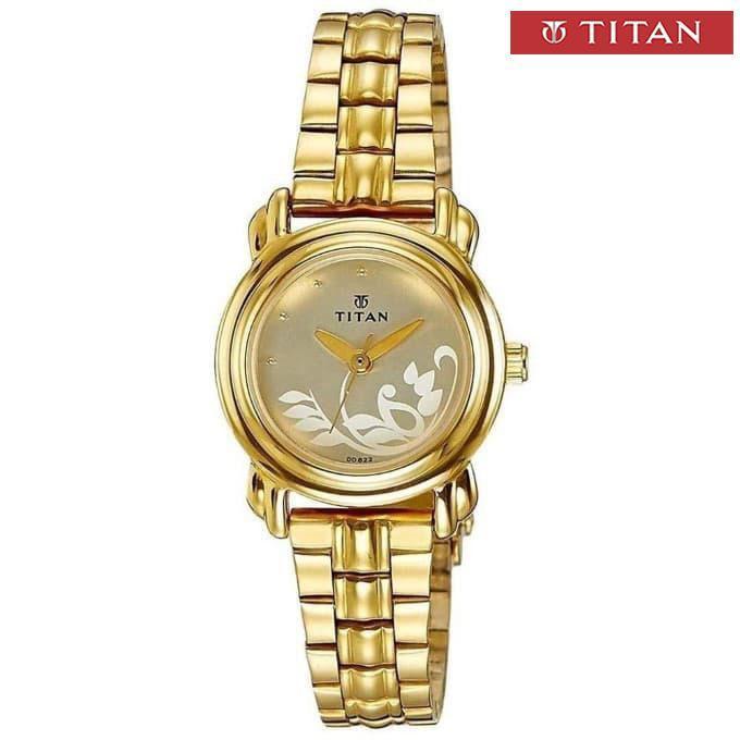 Titan%202534YM01%20Beige%20Dial%20Analog%20Watch%20For%20Women-%20Gold%20-%20Image%202
