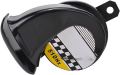 Snail Shaped Pop Pop Sound Horn for Motorcycle. Black.