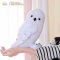 18/28cm Original Hedwig Owl Stuffed Animal Plush Toy Harrpy Potter Pets Cute Soft Bowtruckle Doll Children Christmas Gifts. 