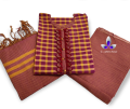 Cotton Threepiece - Embrace Comfort with Handloom-Made Cotton Threepiece Lungi for Men.