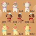 KRABALL Animal Dolls Crochet Knitting Kits With Cotton Yarn Thread Instruction For Beginners DIY Craft Knit Tool Set Accessories.