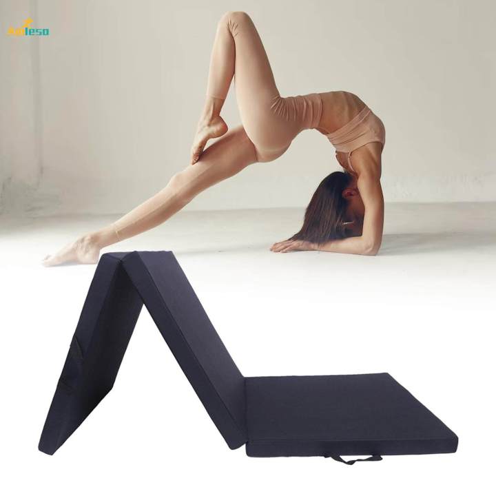 Three%20Fold%20Folding%20Exercise%20Mat%20Foldable%20Yoga%20Mat%20Waterproof%20Unisex%20Thick%20Protective%20Flooring%20with%20Carrying%20Handle%20Yoga%20Pad%20for%20Yoga%20Fitness%20-%20Image%202
