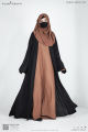 Glam Touch Premium Shrug Abaya 3 Part Set. 