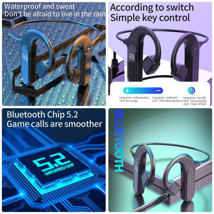 Wiresto%20VG09%20Bluetooth%20Earphone%20Bone%20Conduction%20Concept%20Neckband%20Headphone%20Hanging%20Ear%20Non-In-Ear%20Sport%20HD%20Stereo%20Headset%20Sweatproof%20-%20Image%202