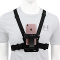 Chest Mobile Mount Strap For Mobile Smartphone And Action Camera Vlogging - Helmet Mount. 