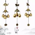 Wind Chimes Door Hanging 3 Copper Bells. 