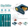 Broom Mop Holder Wall Mount Self-adhesive Mop Hanger Organizer Garage Kitchen Bathroom Storage Multi-Purpose Hook.