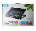 Laptop Cooling Pad N99 With 2 Dual Fan Stand.