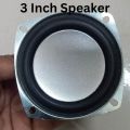 2Pcs 3 Inch Subwo0fer Multimedia Single Magnet SubWoofer 3 Inch 10 Ohm 3W Audio HiFi Deep Bass Speaker For Home Theater Stereo Amplifier. 