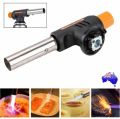 Butane Gas Torch With Gas can and auto fire use BBQ. 