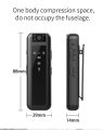 CS07 1080P Mini Body Camera Portable Wearable Clip Pocket Body Cam Video Recorder DVR USB.