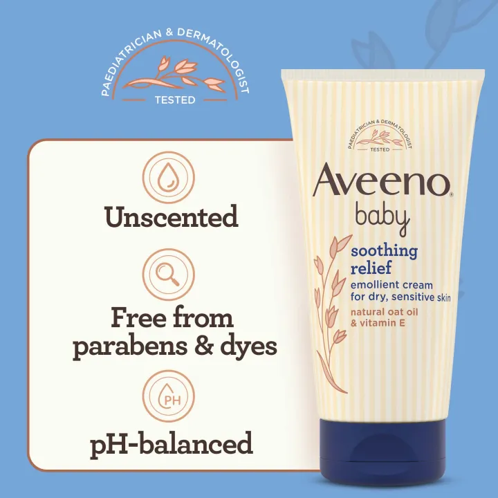 Aveeno%20Baby%20Soothing%20Relief%20Emollient%20Cream%20150ml%20France%20-%20Image%204