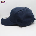 Navy Blue Tactical Operator Ripstop Cotton Baseball Cap With Loop Patch. 