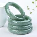 Real Jadeite Natural Ice Green Jade Bangle Original Certified Luxury Bracelet For Women Wholesale Gifts Girlfriend. 