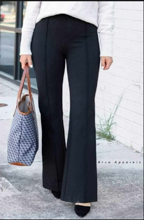 White%20Ledis%20Pants%20For%20Woman%20Girl%20Linen%20Soft%20&%20Stretchable%20by%20gulshan%20block%20New%20Designed%20Hit%20Readymade%20Western%20Ledis%20Pant%20-%20Image%204