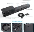 Cooling Fan For Sony PS4 Pro Slim Game Console Play Station Playstation PS 4 Cooler DC 5V USB Refrigerator Ventilator Portable. 
