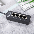 1 Pcs RJ45 LAN Connector Ethernet Network Splitter Cable 1 Male to 4 LAN Port for Networking Extension Accessories. 