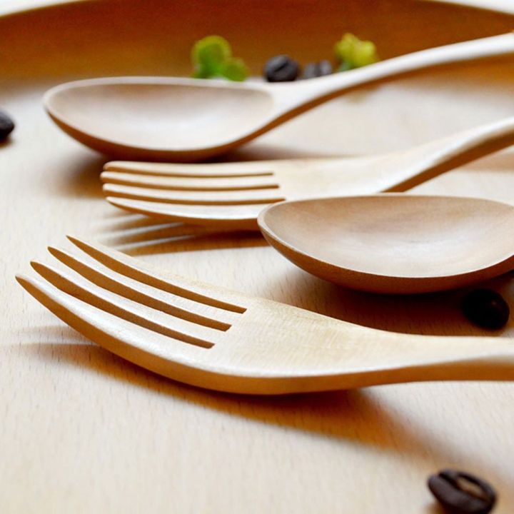 Handmade%202PCS%20Kitchen%20Supplies%20Rice%20Utensil%20Soups%20Dinnerware%20Sets%20Spoon%20Tableware%20Fork%20-%20Image%208