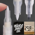 2/4Pcs 0.7MM Marker Set Tip for Rock/Wood/Glass/Ceramic/Graffiti DIY School Supplies.